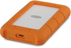 Внешний жесткий диск LACIE Rugged STFR5000800, 5Тб, оранжевый
