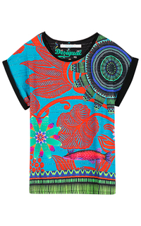 Футболка с принтом Desigual