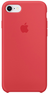 Клип-кейс Apple Silicone Case для iPhone 8/7 (красная малина)