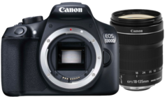 Зеркальный фотоаппарат Canon EOS 1300D Kit 18-135 IS (черный)