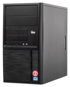 Системный блок iRU Office 110 MT 495816 (черный)
