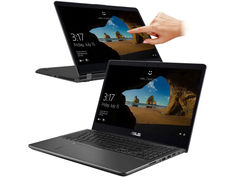 Ноутбук ASUS Zenbook Flip UX561UD-BO033T 90NB0G21-M00710 (Intel Core i7-8550U 1.8 GHz/8192Mb/512Gb SSD/nVidia GeForce GTX 1050 2048Mb/Wi-Fi/Bluetooth/Cam/15.6/1920x1080/Touchscreen/Windows 10 64-bit)