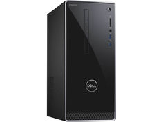 Настольный компьютер Dell Inspiron 3668 MT Black 3668-7208 (Intel Core i7-7700 3.6 GHz/8192Mb/1000Gb+128Gb SSD/DVD-RW/nVidia GeForce GTX 1050 2048Mb/Wi-Fi/Linux)