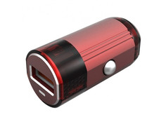 Зарядное устройство EMY MY-118 Lightning 8pin 2400 mAh Red