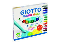 Набор Giotto Turbo Maxi Фломастеры 12 цветов 454000