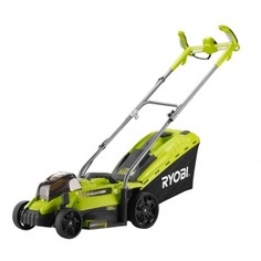 Аккумуляторная газонокосилка ryobi rlm18x33h40