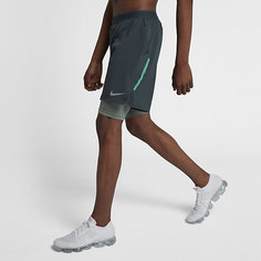 Мужские беговые шорты Nike Distance 2-in-1 18 см