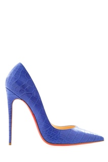 Туфли из кожи крокодила So Kate 120 Christian Louboutin