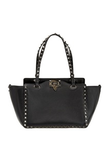 Кожаная сумка Rockstud Valentino