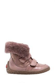 Кожаные полусапоги Woody Velcro POM Dapi