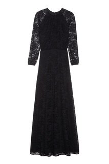 Черное кружевное платье Laroom
