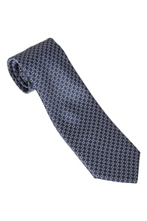 Шелковый галстук и платок Brioni