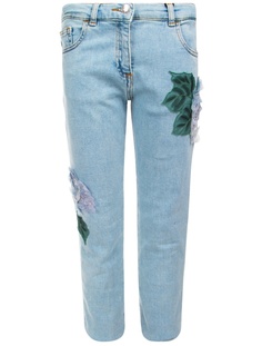Декорированные джинсы Dolce&Gabbana Children