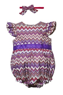 Хлопковый комплект «Зигзаг» Sasha Petit Gâteau