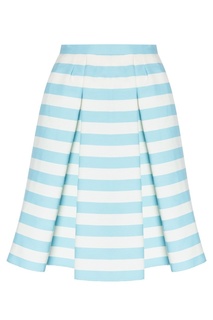 Комбинированная юбка в полоску Red Valentino