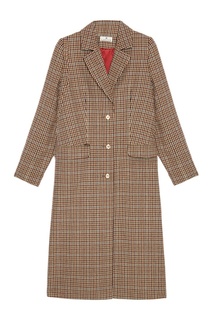 Пальто в клетку Laroom