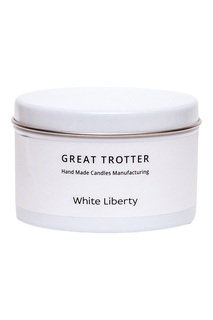 Свеча White Liberty, travel-size, 200 g Great Trotter
