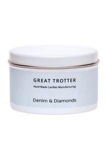 Свеча Denim&Diamonds, travel-size, 200 g Great Trotter