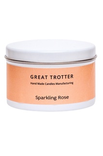 Свеча Sparkling Rose, travel-size, 200 g Great Trotter