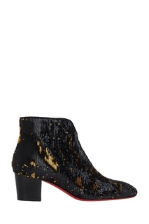 Ботильоны в пайетках Disco 70s 55 Christian Louboutin