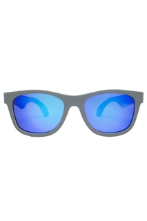 Голубые зеркальные очки Babiators