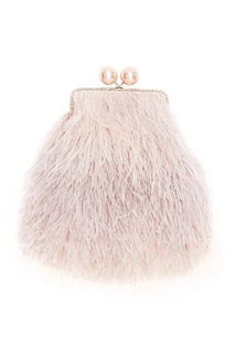 Клатч из перьев Helen Esve