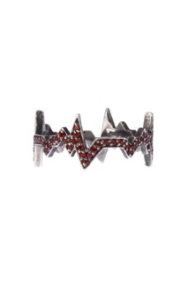 Серебряное кольцо с гранатами Caviar Jewellery