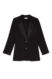 Жакет-смокинг с атласными лацканами Laroom