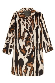 Пальто с абстрактным принтом Adolfo Dominguez