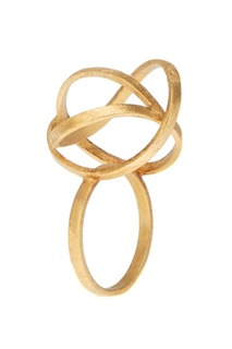 Позолоченное кольцо-сфера Joidart Barcelona