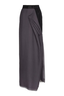 Серая юбка-макси Makoday