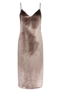 Бархатное платье-комбинация Rag&Bone