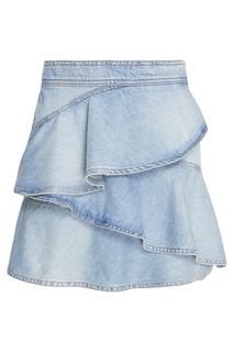 Джинсовая юбка с воланами Isabel Marant