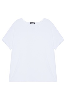 Белая футболка из хлопка Manouk