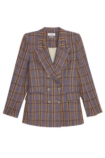Льняной жакет в клетку Isabel Marant