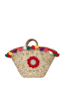 Плетеная сумка-корзинка Naca Medium Micaela Spadoni