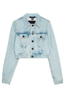 Куртка из вареного денима T by Alexander Wang
