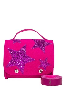 Розовая сумка со звездами Roro