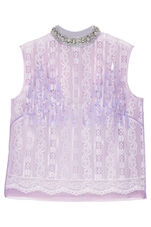 Фиолетовый топ из кружева Marc Jacobs