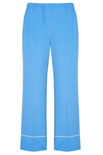 Голубые широкие брюки No21