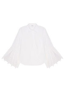 Рубашка с ажурными манжетами P.A.R.O.S.H.