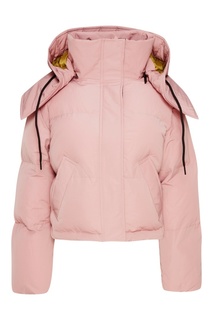 Розовая стеганая куртка из хлопка Daily Paper