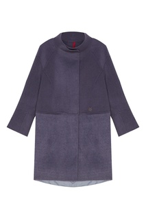 Комбинированное пальто из шерсти и кашемира Mila Marsel