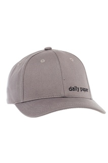 Серая бейсболка с логотипом Daily Paper