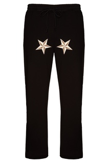 Черные спортивные брюки со звездами 3.Paradis
