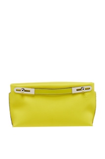 Желтая кожаная сумка Missy Loewe