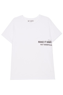 Белая футболка с надписью Make KO Samui