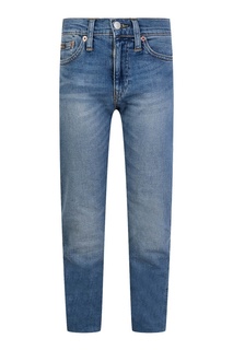 Серо-голубые джинсы с потертостями Ralph Lauren Children