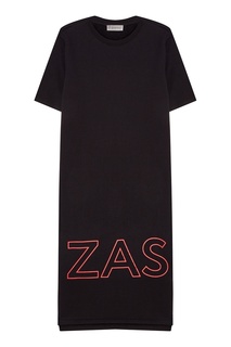 Хлопковое платье с логотипом Zasport