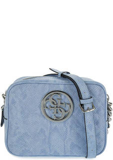 Сумка через плечо с животным принтом Guess